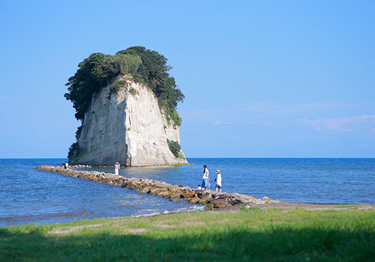17:25 宝立地区 見附島周辺